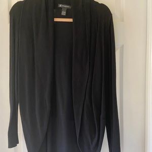 Black sweater jacket